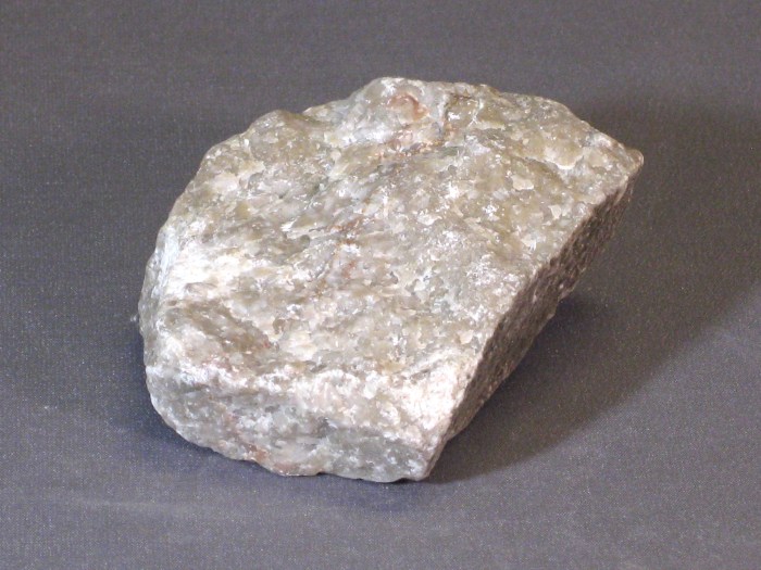 Limestone rock with egg like particles