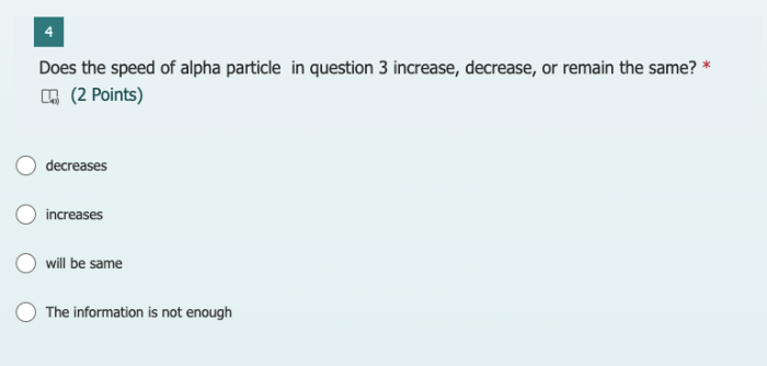 An alpha particle travels at a velocity of magnitude 550